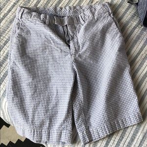 Men’s seersucker shorts